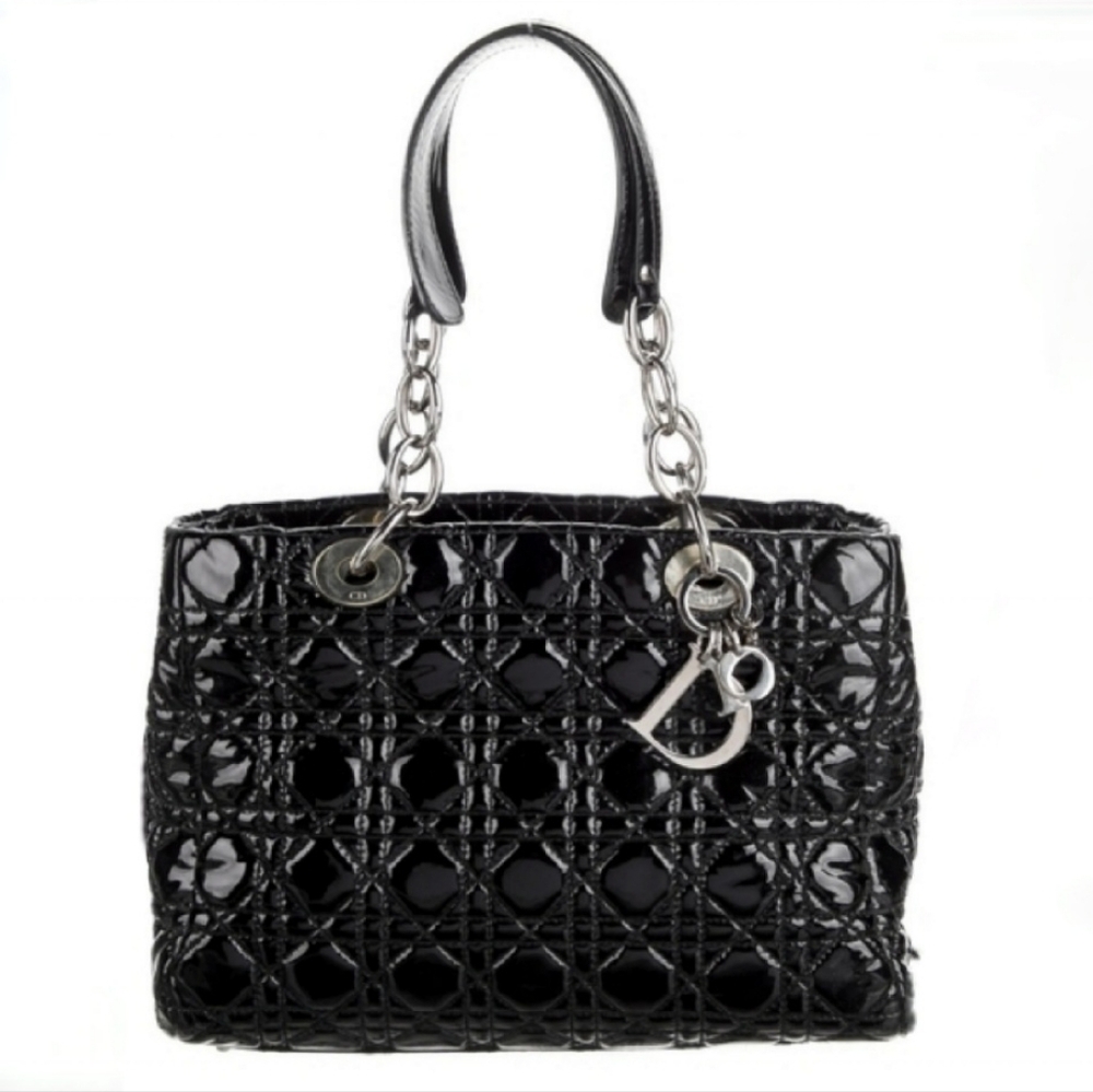DIOR Patent Leather Tote - Picture 2 of 13